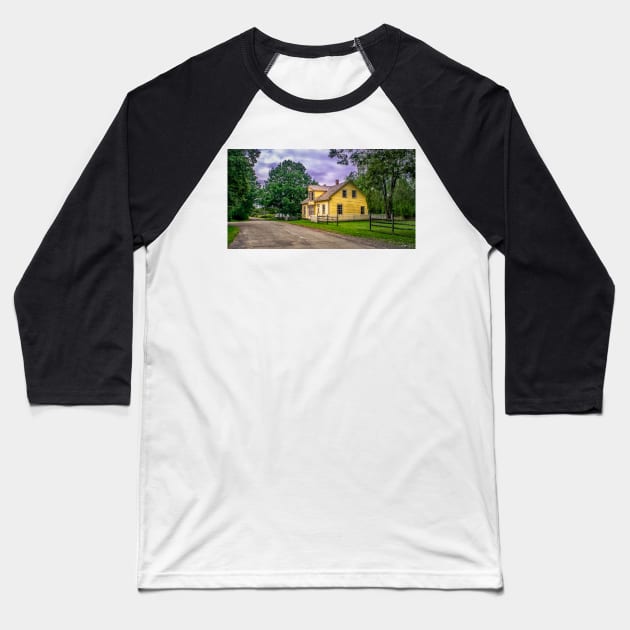 Sherbrooke Village 001 Baseball T-Shirt by kenmo